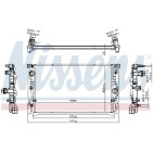 Radiateur Refroidissement Moteur Pour BMW Série 5 F90, G30 G31 17118474824