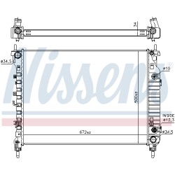 Radiateur Refroidissement Moteur Pour Opel Chevrolet Vauxhall 20982435 42400244
