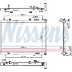 Radiateur Refroidissement Moteur Pour Nissan Pathfinder IV 214603JA0A 214603JA0E