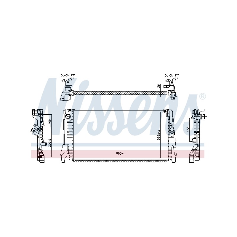 Radiateur Refroidissement Moteur Pour BMW Série 1 F40 Mini Mini Clubman