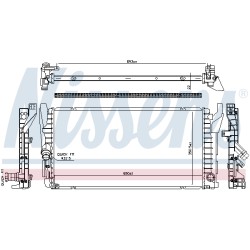 Radiateur Refroidissement Moteur Pour Mini Mini 17118645778
