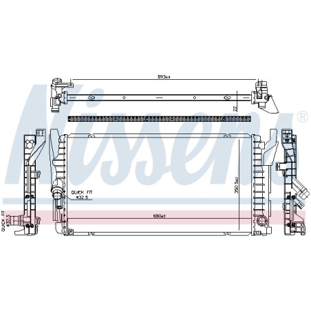 Radiateur Refroidissement Moteur Pour Mini Mini 17118645778