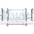 Radiateur Refroidissement Moteur Pour Opel Adam Corsa E Vauxhall Adam