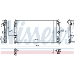 Radiateur Refroidissement Moteur Pour Toyota Suzuki Lexus 164000T370 1640037311