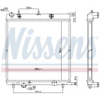 Radiateur Refroidissement Moteur Pour Peugeot 207 1007 Citroën C2 C3 I II