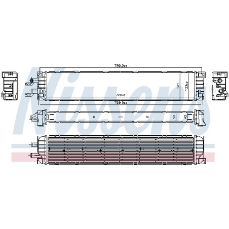 Radiateur Refroidissement Moteur Pour Audi A4 A5 A6 8W0145804A