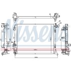 Radiateur Refroidissement Moteur Pour Renault Grand Scénic IV Megane 214105169R