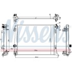 Radiateur Refroidissement Moteur Pour Renault Grand Scénic IV Megane 214108607R