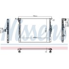 Radiateur Refroidissement Moteur Pour BMW Série 1 F20 F21 17118482624