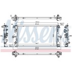 Radiateur Refroidissement Moteur Pour Fiat Ducato Citroën Jumper 1382427080