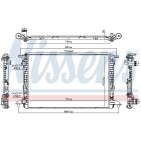 Radiateur Refroidissement Moteur Pour VW Touareg Audi A4 A5 A6 A7 Q5 Q7