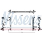 Radiateur Refroidissement Moteur Pour VW Audi A4 Bentley 8W0121251AB 8W0121251H