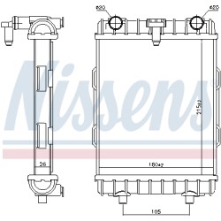 Radiateur Refroidissement Moteur Pour VW Golf VII Audi Seat Cupra 5Q0121251HA
