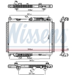 Radiateur Refroidissement Moteur Pour Ford Ecosport Fiesta VII Puma 2545469