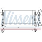 Radiateur Refroidissement Moteur Pour VW Polo Seat Ibiza V Skoda 2Q0121253