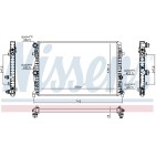 Radiateur Refroidissement Moteur Pour VW Audi Seat Skoda 2Q0121253K 2Q0121253L