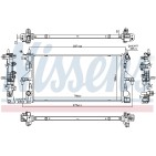 Radiateur Refroidissement Moteur Pour Fiat Ducato 1382425080 46867777