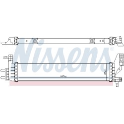 Radiateur Refroidissement Moteur Pour Renault Duster Express Dacia MCV Sandero