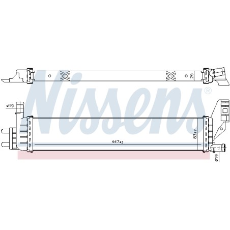 Radiateur Refroidissement Moteur Pour Renault Duster Express Dacia MCV Sandero