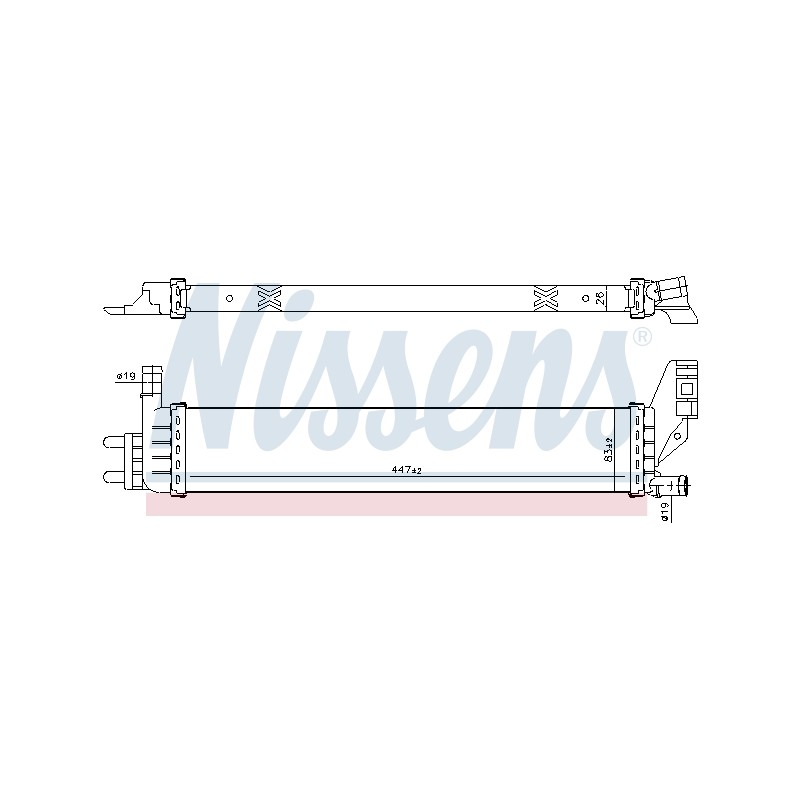 Radiateur Refroidissement Moteur Pour Renault Duster Express Dacia MCV Sandero