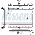 Radiateur Refroidissement Moteur Pour Peugeot Opel Citroën Jeep 1663937880