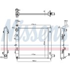 Radiateur Refroidissement Moteur Pour Kia Picanto 25310G6000 25310G6200