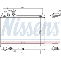 Radiateur Refroidissement Moteur Pour Suzuki Baleno 17700M68P00