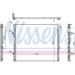Radiateur Refroidissement Moteur Pour VW Crafter Grand California Camper MAN TGE