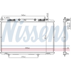 Radiateur Refroidissement Moteur Pour Peugeot Opel Fiat Alfa Romeo 1680409080