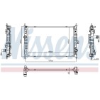 Radiateur Refroidissement Moteur Pour Opel Grandland X Vauxhall Grandland X
