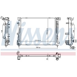 Radiateur Refroidissement Moteur Pour Renault Taliant Dacia Jogger Sandero III