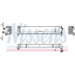 Radiateur Refroidissement Moteur Pour VW Sharan Seat Alhambra 7N0121253C