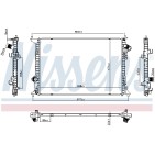 Radiateur Refroidissement Moteur Pour Renault Kadjar Nissan Qashqai II SUV Van
