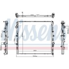 Radiateur Refroidissement Moteur Pour MERCEDES Sprinter