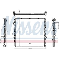 Radiateur Refroidissement Moteur Pour MERCEDES Sprinter