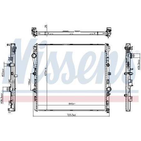 Radiateur Refroidissement Moteur Pour MERCEDES Sprinter