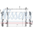 Radiateur Refroidissement Moteur Pour Renault Trafic III 214106338R 214107191R