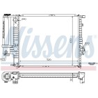 Radiateur Refroidissement Moteur Pour BMW Série 5 E34 1711.1.719.306