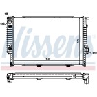 Radiateur Refroidissement Moteur Pour BMW Série 5 E34 7 E32 8 E31 1.468.081