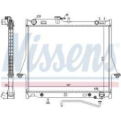 Radiateur Refroidissement Moteur Pour Isuzu D-Max I II 8973333522 8973333532