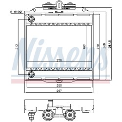 Radiateur Refroidissement Moteur Pour BMW Série 5 F07 F10 F11 6 F06 17117802662