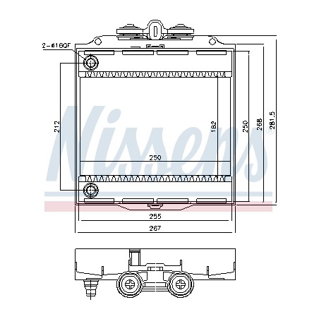 Radiateur Refroidissement Moteur Pour BMW Série 5 F07 F10 F11 6 F06 17117802662