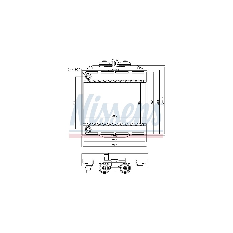 Radiateur Refroidissement Moteur Pour BMW Série 5 F07 F10 F11 6 F06 17117802662
