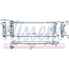 Radiateur Refroidissement Moteur Pour Jeep Cherokee 52004920 52004921 52006338