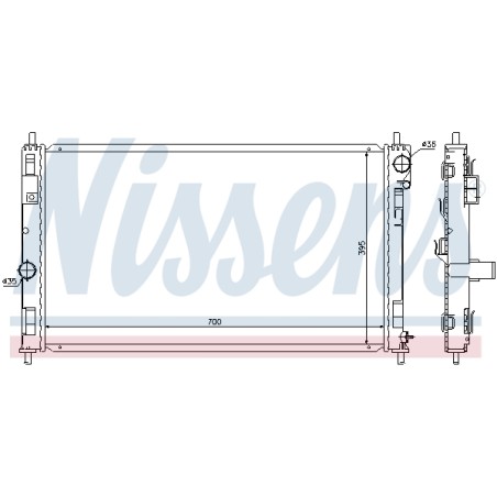 Radiateur Refroidissement Moteur Pour Chrysler Dodge Jeep K5191286AB K68004049AA