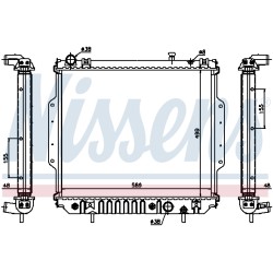 Radiateur Refroidissement Moteur Pour Jeep Grand Cherokee II K52079971AB