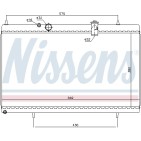 Radiateur Refroidissement Moteur Pour Peugeot 407 Citroën C5 II III C6