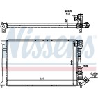 Radiateur Refroidissement Moteur Pour Peugeot 406 605 Citroën XM