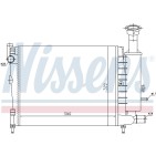 Radiateur Refroidissement Moteur Pour Citroën AX 1301EC 1301EV 1331.HK 1331.HM
