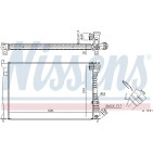 Radiateur Refroidissement Moteur Pour Citroën Xantia 1301.GL 1301GN 1331.HV